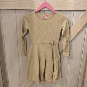 EUC kids sweater dress, L 8-10